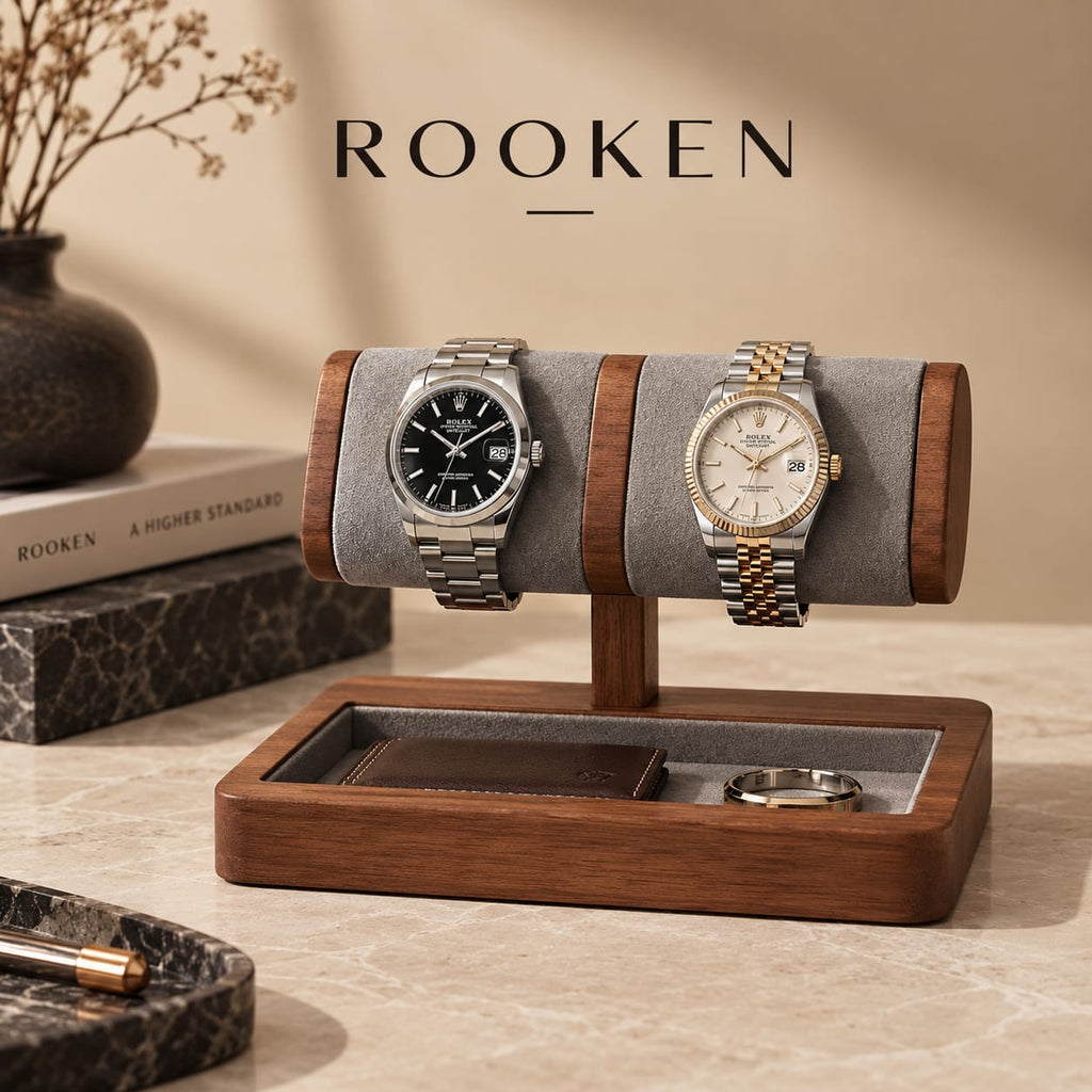 ROOKEN Heritage Wooden Watch Stand