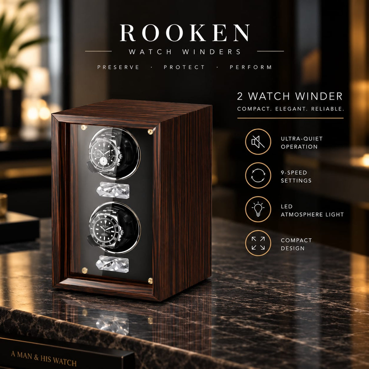 ROOKEN Sovereign Watch Winder