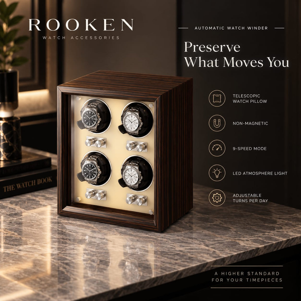 ROOKEN Sovereign Watch Winder