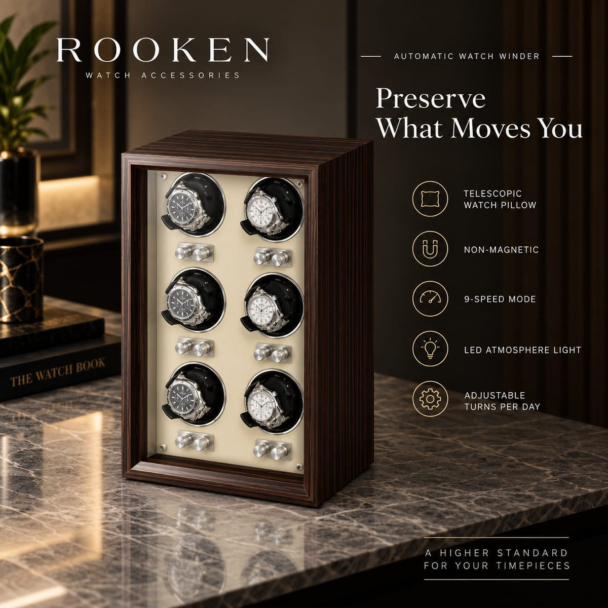 ROOKEN Sovereign Watch Winder