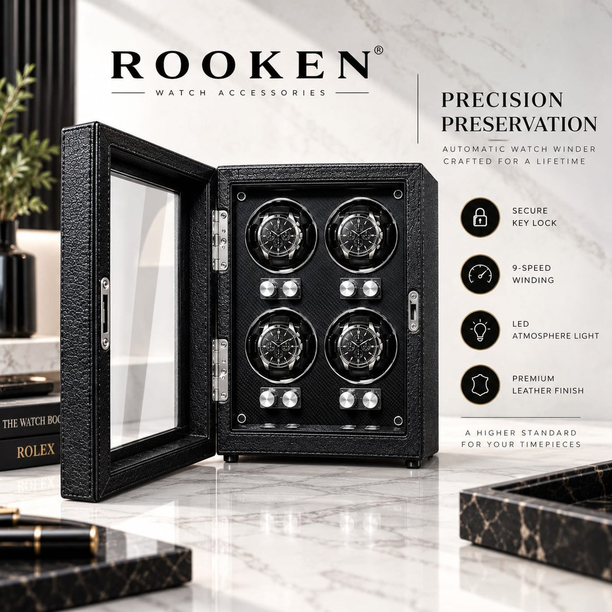 ROOKEN Sovereign Watch Winder