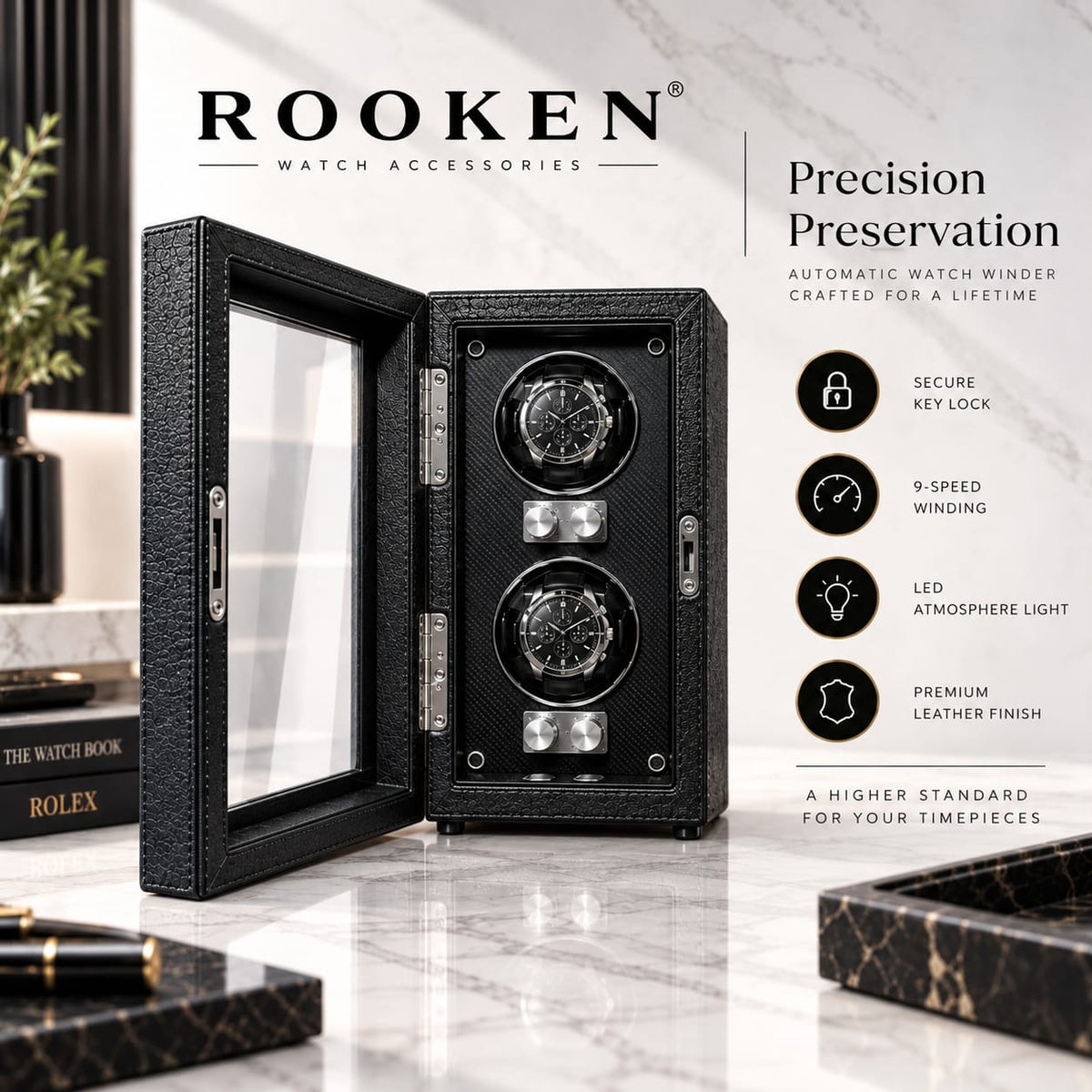 ROOKEN Sovereign Watch Winder