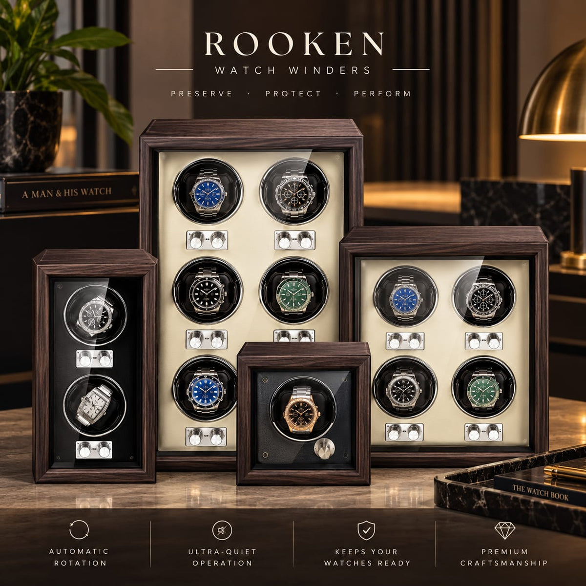 ROOKEN Sovereign Watch Winder